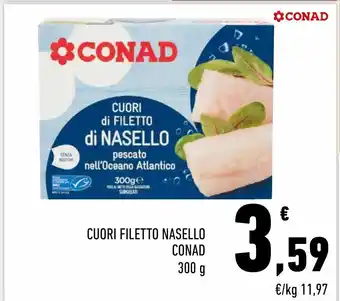 Conad Cuori filetto di nasello conad offerta