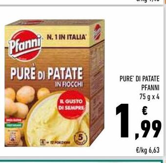 Conad Purè di patate pfanni offerta