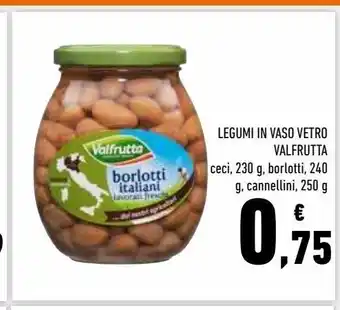 Conad Legumi in vaso vetro valfrutta offerta