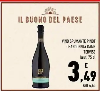 Conad Vino spumante pinot chardonnay dame tervise offerta