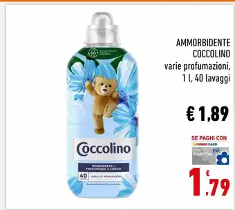 Conad Ammorbidente coccolino offerta