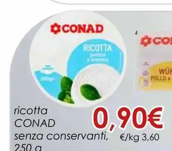 Conad Ricotta conad offerta