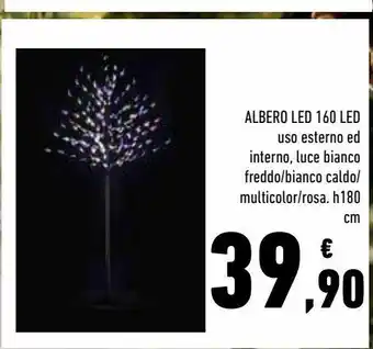 Conad Superstore Albero led 160 led offerta