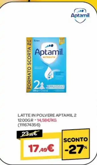Bimbo Store Latte in polvere aptamil offerta