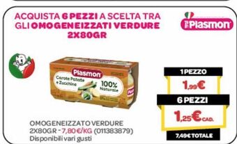 Bimbo Store Omogeneizzati plasmon offerta