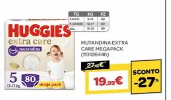 Bimbo Store Mutandine huggies offerta