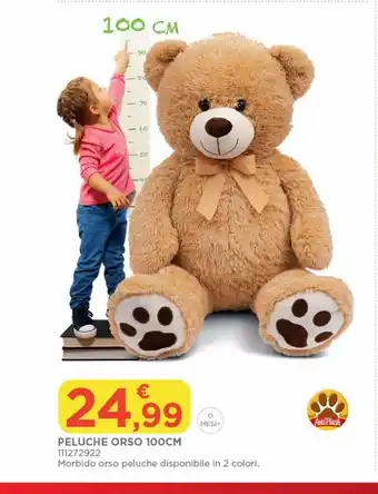 Peluche orso 100cm