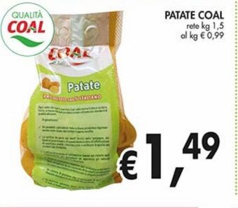 Coal City Patate coal offerta