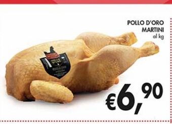 Supermercato Coal Pollo d'oro martini offerta
