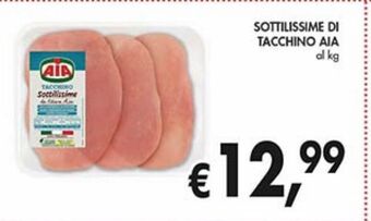 Supermercato Coal Sottilissime di tacchino aia offerta