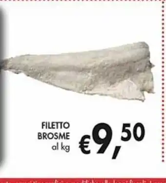 Supermercato Coal Filetto brosme offerta