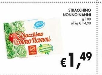 Supermercato Coal Stracchino nonno nanni offerta