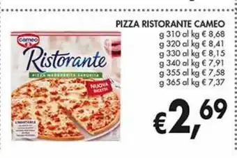 Supermercato Coal Pizza ristorante cameo offerta