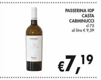 Supermercato Coal Passerina igp casta carminucci offerta