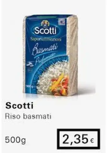 Iper Tosano Scotti Riso basmati 500g offerta