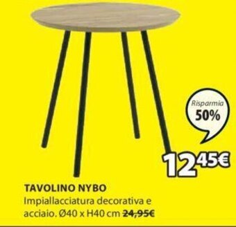 Tavolino Nybo Ø40 x H40 cm