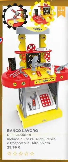 Toys Center Banco lavoro offerta
