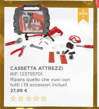 Toys Center Cassetta attrezzi offerta