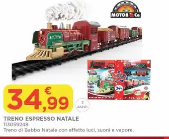 Treno espresso natale
