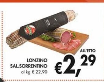 Lonzino sal. sorrentino