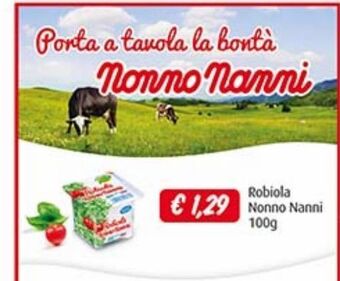 Coal City Robiola nonno nanni offerta