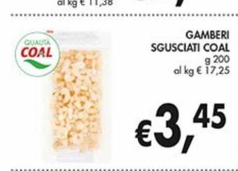 Coal City Gamberi sgusciati coal offerta