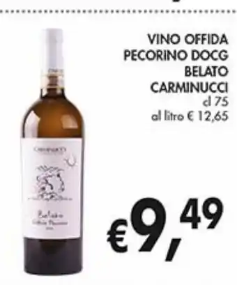 Supermercato Coal Vino offida pecorina docg belato carminucci offerta