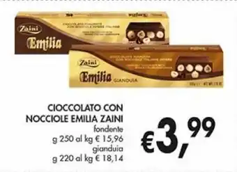 Supermercato Coal Cioccolato con nocciole emilia zaini offerta