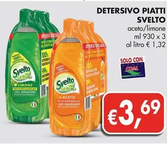 Detersivo per piatti svelto