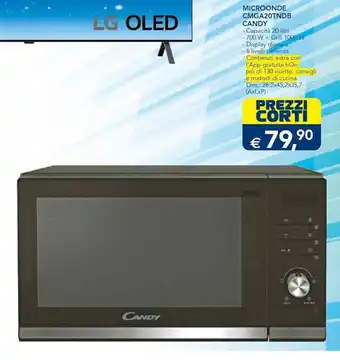 Esselunga Candy Microonde CMGA20TNDB offerta