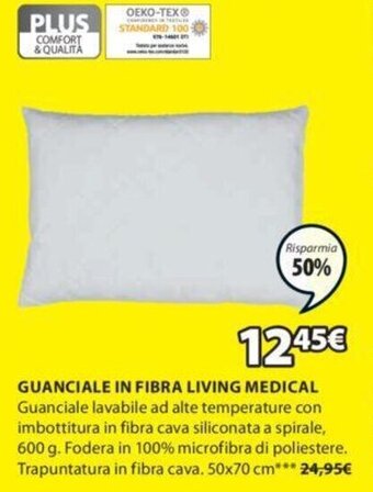 JYSK Guanciale in Fibra Living Medical offerta