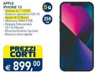 Esselunga Apple iPhone 13 offerta