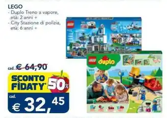 Esselunga Lego Duplo Treno a vapore offerta