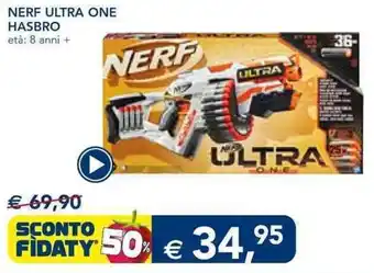 Esselunga Nerf Ultra One Hasbro offerta