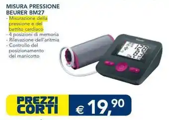 Esselunga Beurer Misura Pressione BM27 offerta