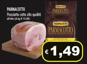 MerSi Supermercati Parmacotto Prosciutto cotto alta qualità offerta