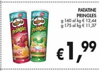 Supermercato Coal Patatine pringles offerta