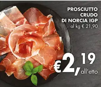 Supermercato Coal Prosciutto crudo di norica igp offerta