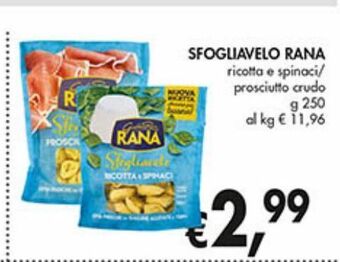 Supermercato Coal Sfogliavelo rana offerta