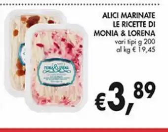 Alici marinate le ricetti di monia & lorena