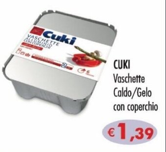 Cuki Vaschette Caldo/Gelo con coperchio