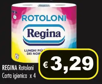 Regina Rotoloni Carta igienica x 4