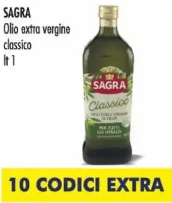 MerSi Supermercati Sagra Olio extra vergine classico lt 1 offerta