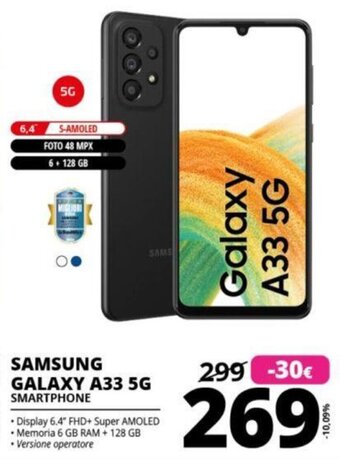 Samsung Galaxy A33 5G Smartphone