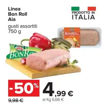 Carrefour Aia Linea Bon Roll 750g offerta