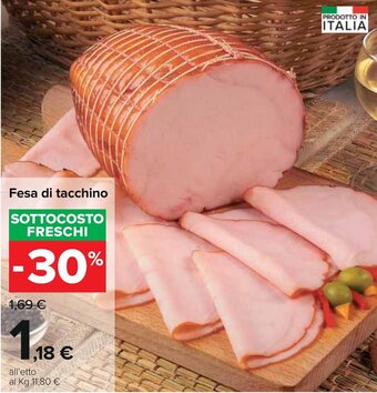 Carrefour Fesa di tacchino offerta