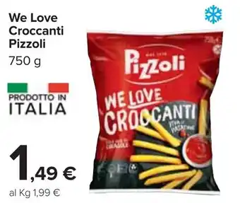 Carrefour Pizzoli We Love Croccanti 750g offerta