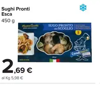 Carrefour Esca Sughi Pronti 450g offerta