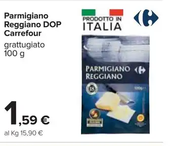 Carrefour Carrefour Parmigiano Reggiano DOP 100g offerta