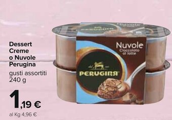 Carrefour Perugina Dessert Creme o Nuvole 240g offerta